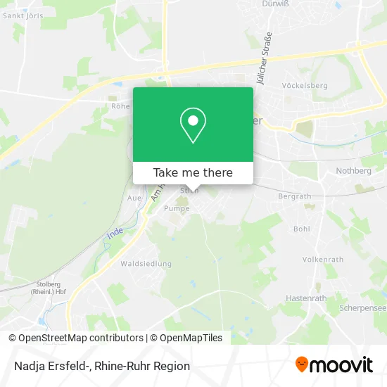 Карта Nadja Ersfeld-