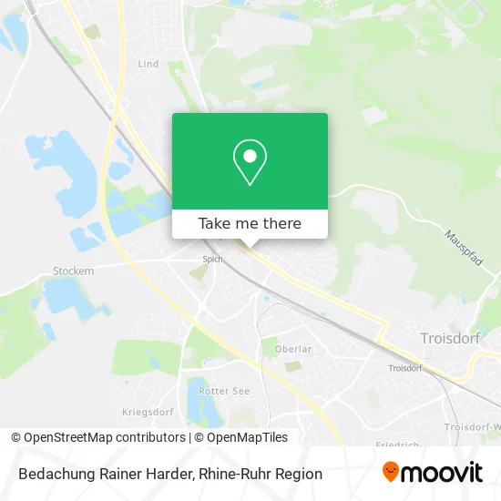 Bedachung Rainer Harder map