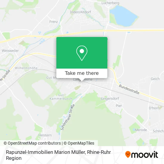 Карта Rapunzel-Immobilien Marion Müller
