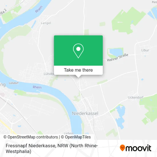 Карта Fressnapf Niederkasse