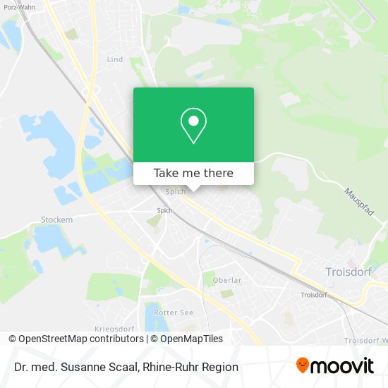 Dr. med. Susanne Scaal map