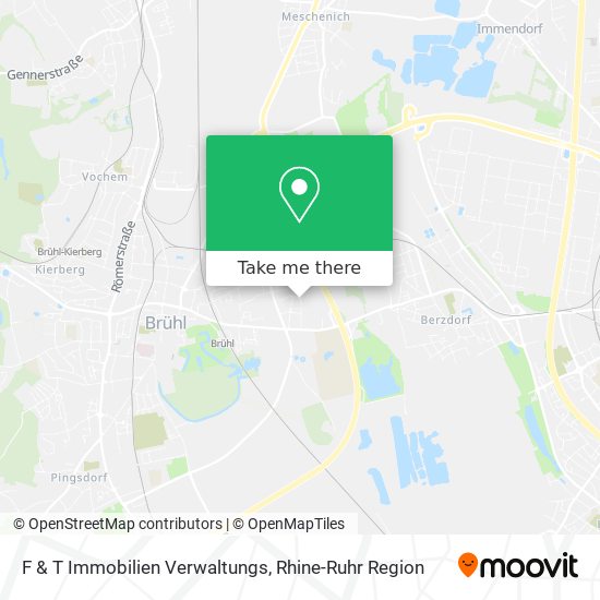 F & T Immobilien Verwaltungs map