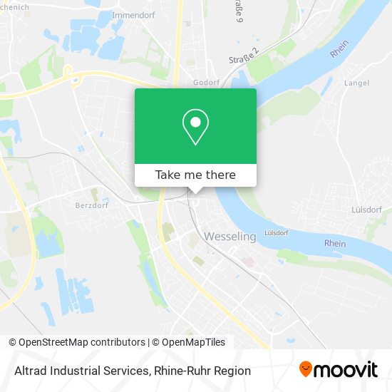 Altrad Industrial Services map