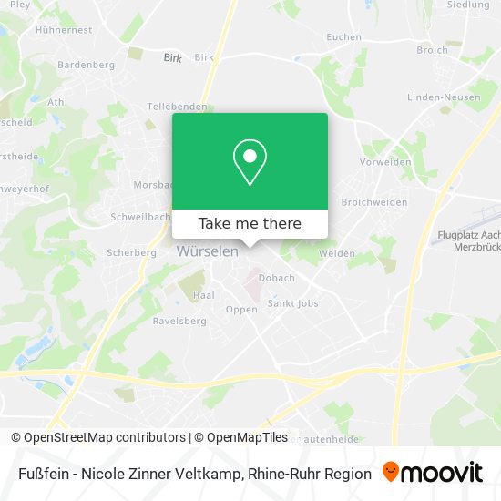 Fußfein - Nicole Zinner Veltkamp map