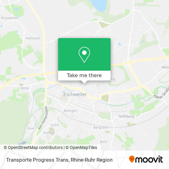 Transporte Progress Trans map