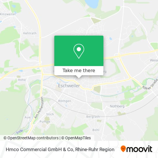 Hmco Commercial GmbH & Co map