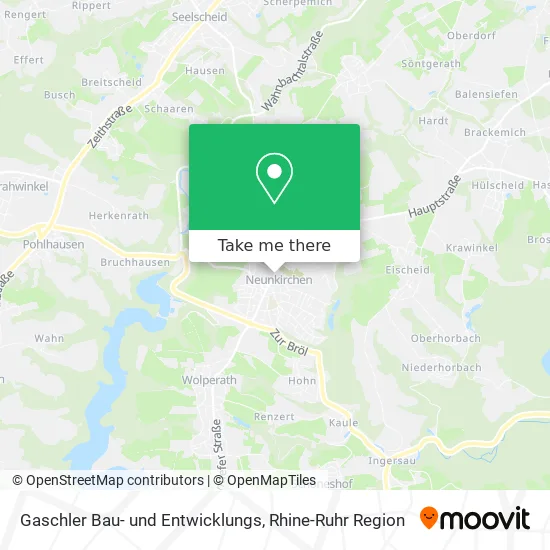 Карта Gaschler Bau- und Entwicklungs