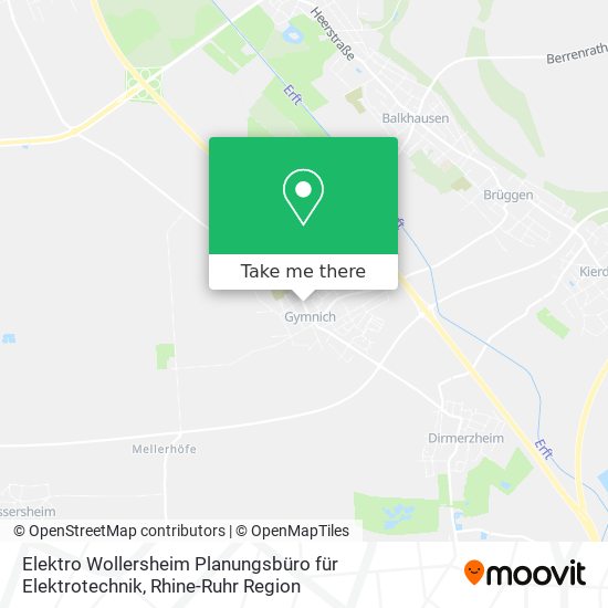 Elektro Wollersheim Planungsbüro für Elektrotechnik map