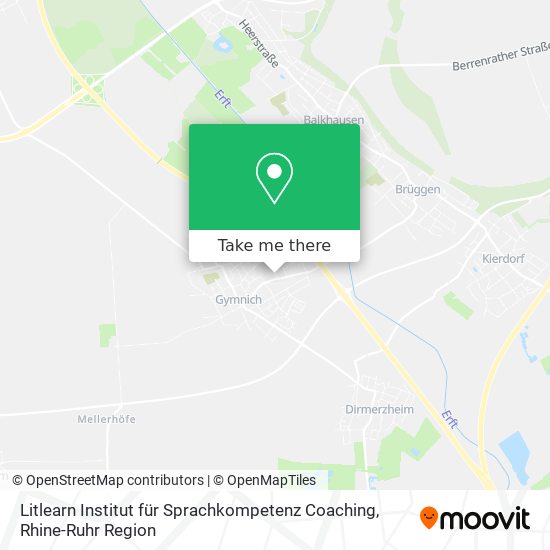 Litlearn Institut für Sprachkompetenz Coaching map