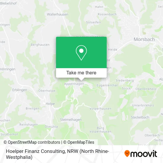 Hoelper Finanz Consulting map
