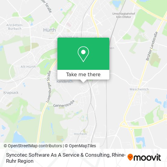 Syncotec Software As A Service & Consulting map