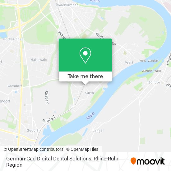 German-Cad Digital Dental Solutions map