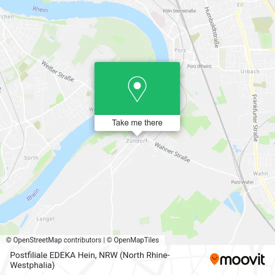 Карта Postfiliale EDEKA Hein