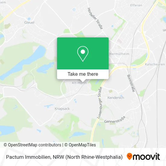 Pactum Immobilien map