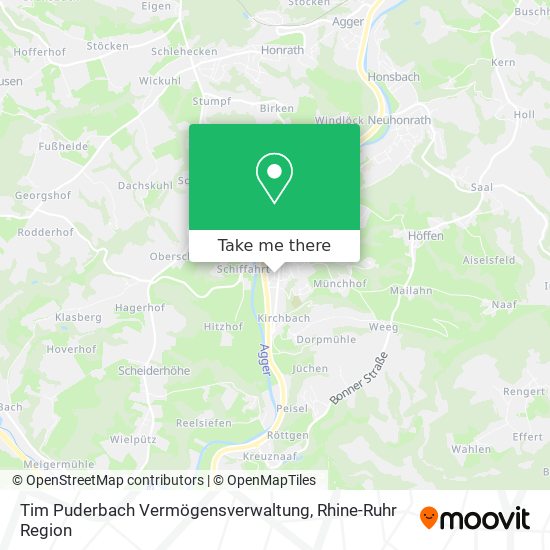 Tim Puderbach Vermögensverwaltung map