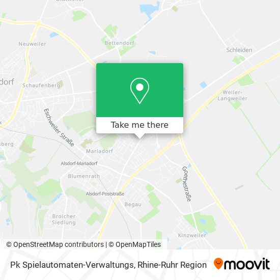 Pk Spielautomaten-Verwaltungs map