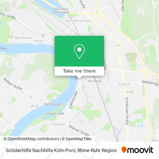 Schülerhilfe Nachhilfe Köln-Porz map