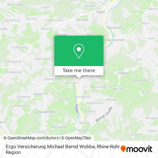 Ergo Versicherung Michael Bernd Wobbe map