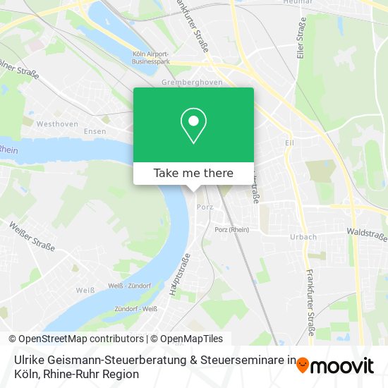 Ulrike Geismann-Steuerberatung & Steuerseminare in Köln map