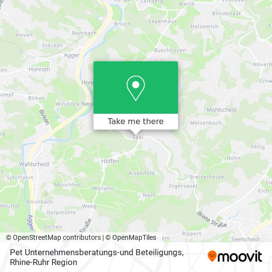 Pet Unternehmensberatungs-und Beteiligungs map