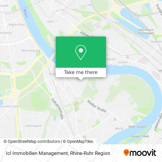 Icl Immobilien Management map