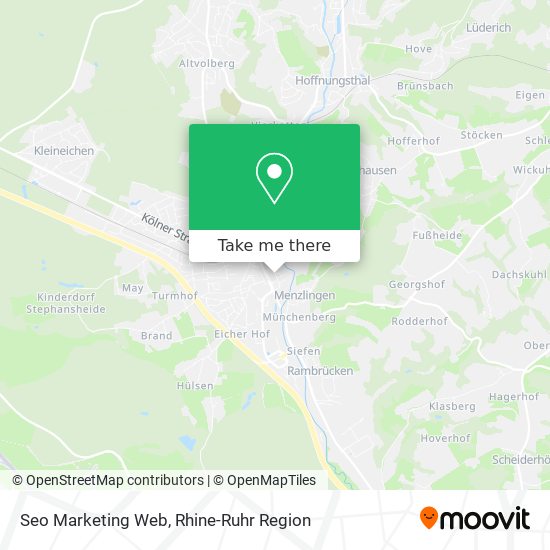 Seo Marketing Web map