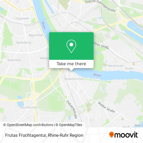 Карта Frutas Fruchtagentur