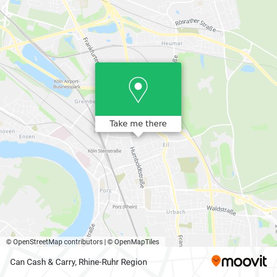 Can Cash & Carry map