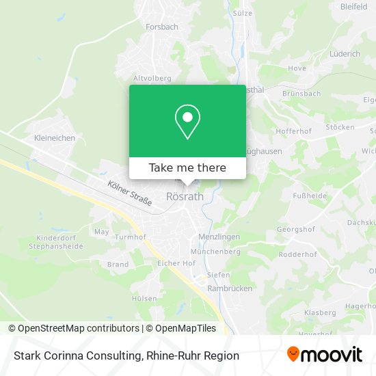 Stark Corinna Consulting map