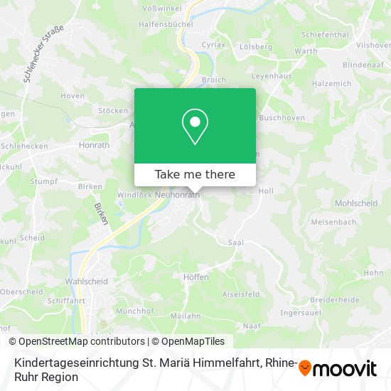 Kindertageseinrichtung St. Mariä Himmelfahrt map