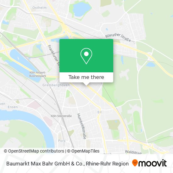 Baumarkt Max Bahr GmbH & Co. map