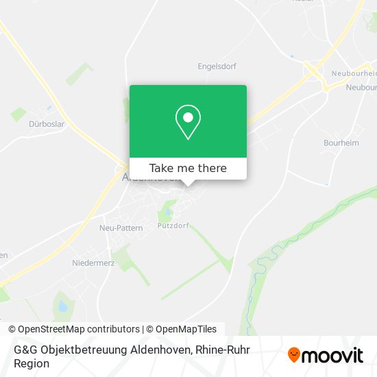 G&G Objektbetreuung Aldenhoven map