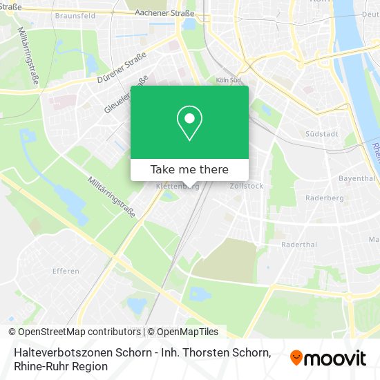 Halteverbotszonen Schorn - Inh. Thorsten Schorn map