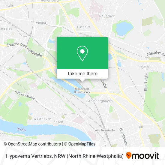 Карта Hypavema Vertriebs