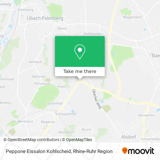 Карта Peppone Eissalon Kohlscheid