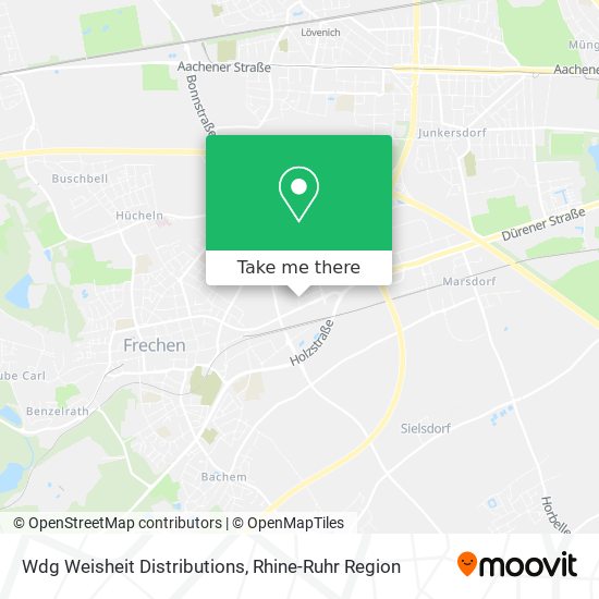 Wdg Weisheit Distributions map