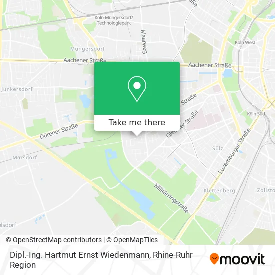 Карта Dipl.-Ing. Hartmut Ernst Wiedenmann