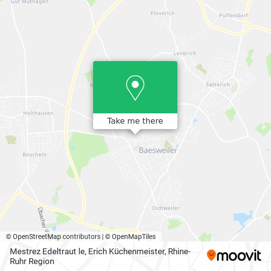Mestrez Edeltraut le, Erich Küchenmeister map