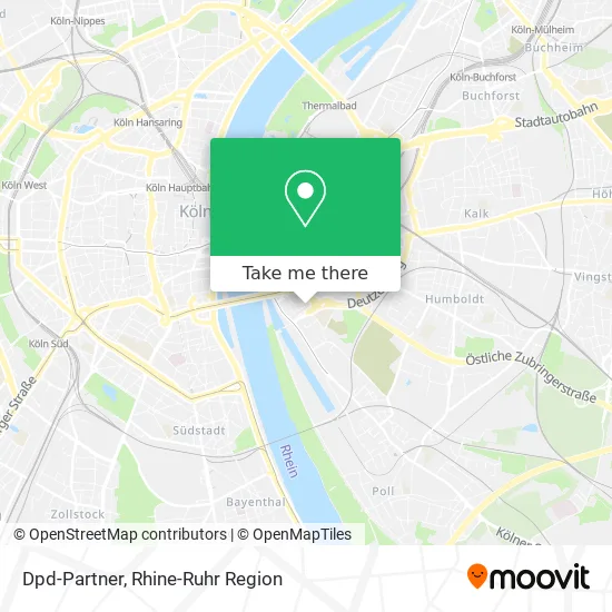 Карта Dpd-Partner