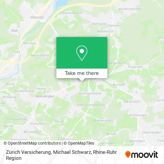 Карта Zürich Versicherung, Michael Schwarz