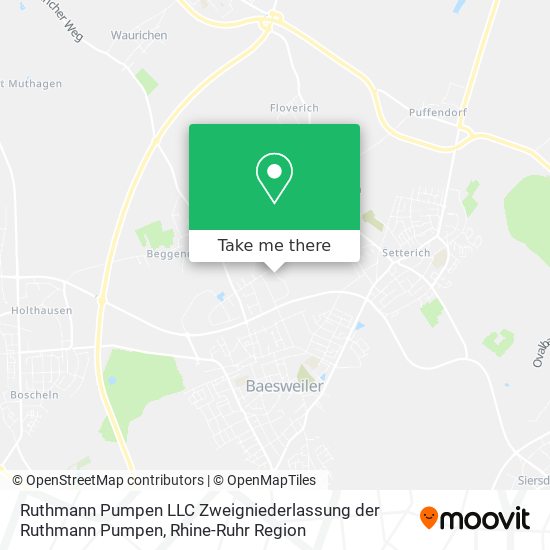 Ruthmann Pumpen LLC Zweigniederlassung der Ruthmann Pumpen map