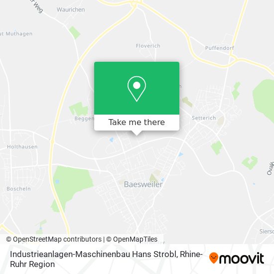 Карта Industrieanlagen-Maschinenbau Hans Strobl