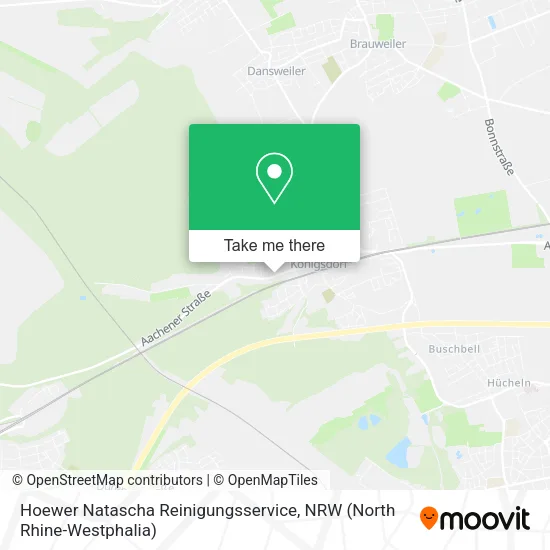 Карта Hoewer Natascha Reinigungsservice
