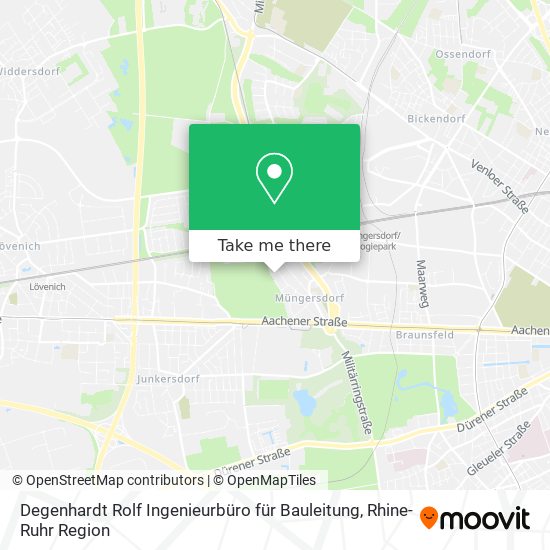 Degenhardt Rolf Ingenieurbüro für Bauleitung map