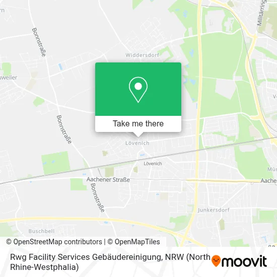Rwg Facility Services Gebäudereinigung map