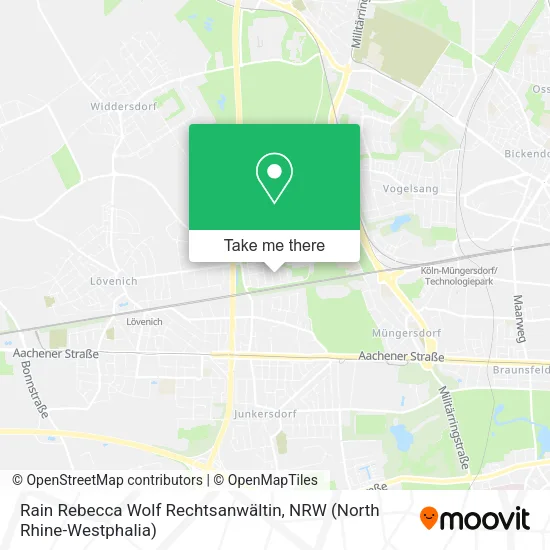 Карта Rain Rebecca Wolf Rechtsanwältin