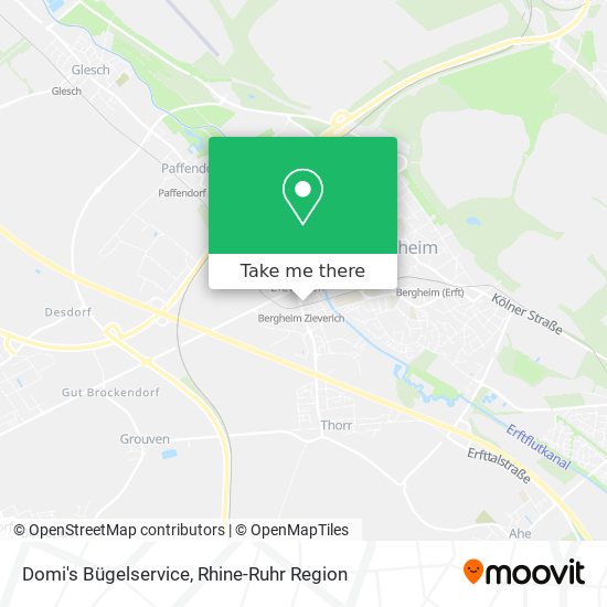 Domi's Bügelservice map