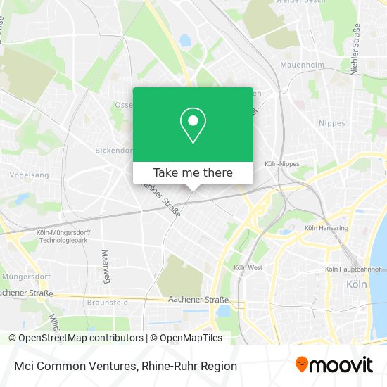 Mci Common Ventures map