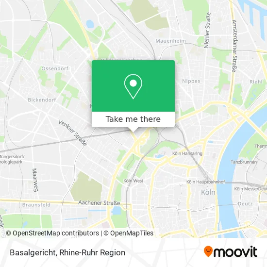 Карта Basalgericht