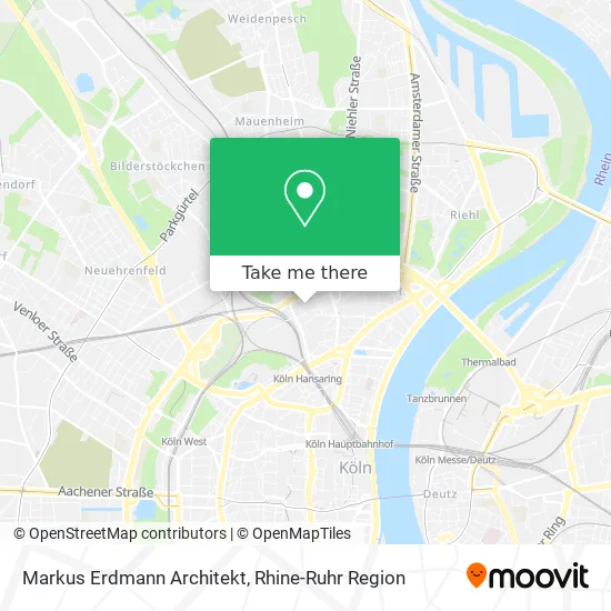 Карта Markus Erdmann Architekt